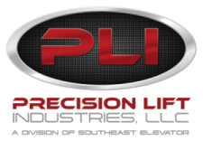 Precision Lift Industries Logo, a Pensacola-based residential elevator company