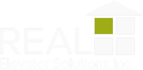 REAL Logo White Transparent Green