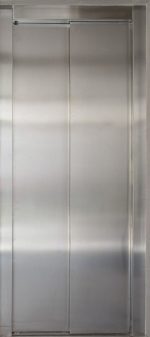 Southeast Elevator stainless steel commercial 2-speed elevator doors